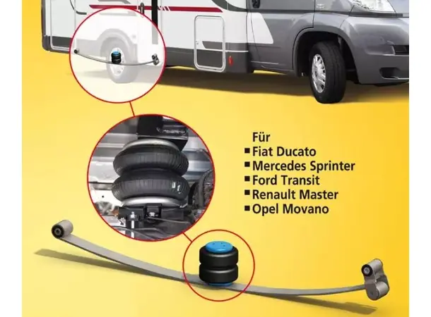 Luftfjæring til MB Sprinter & Crafter Modell 409-524 & 35-50 fra 2006 