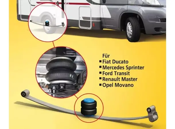 Luftfjæring til MB Sprinter & Crafter | Caravan.no