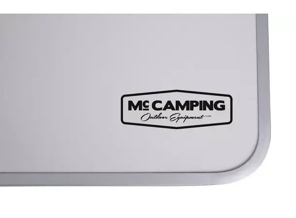 Mc Camping Campingbord Jesper 80x60 cm Lysegrå 