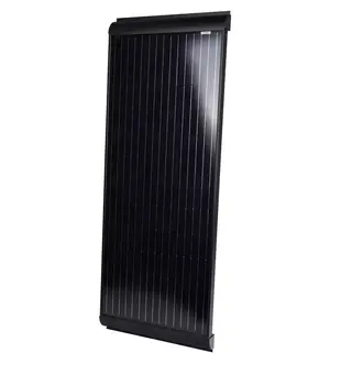 Mc Camping Solcellepakke MC-185W svart Inkl. brakett, 6m kabel, takgjennomførin