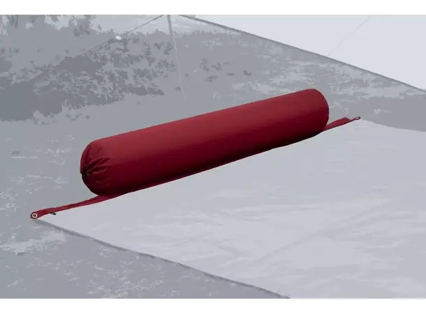 Oppblåsbar lounger BENT XL rød 