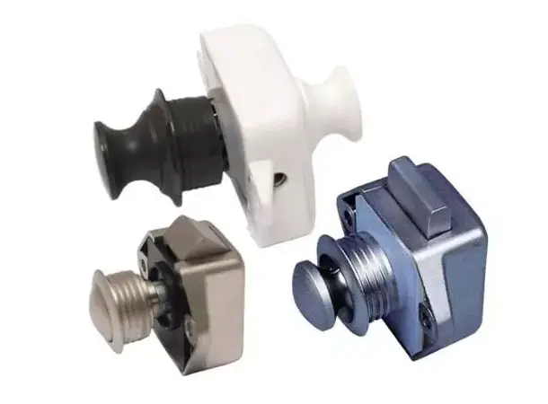 Push lock dobbeltsidig betjening – Sølv | Caravan.no