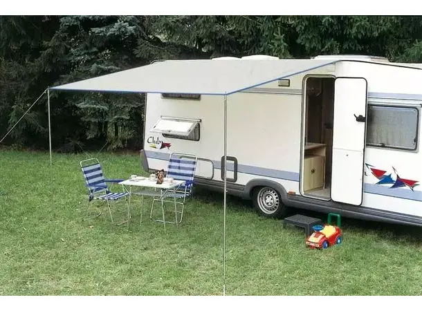 Reimo solseil Como 8 700x240 cm grå 
