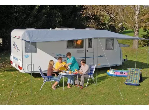 Reimo solseil Como 8 700x240 cm grå 