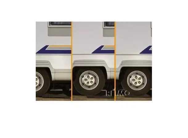 Rotile dekkbeskyttelse i gummigranulat – 4 stk | Caravan.no