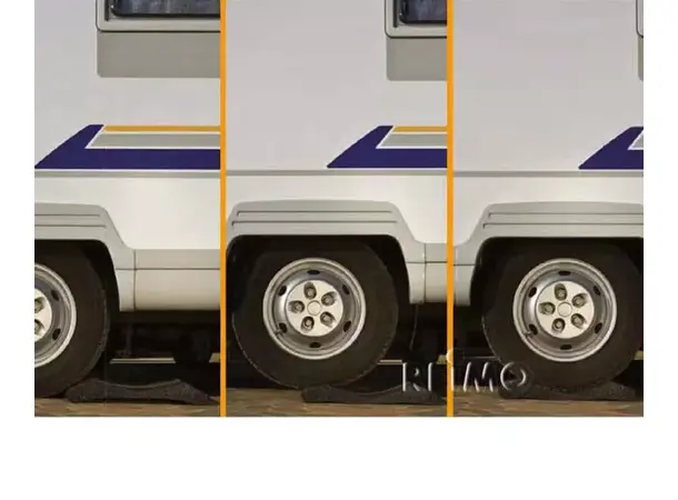 Rotile dekkbeskyttelse i gummigranulat – 4 stk | Caravan.no