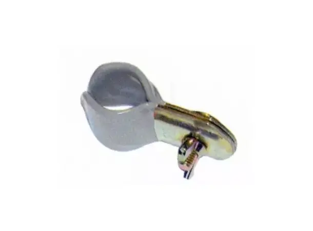 Rørklemme gummiert Ø25-28 mm 2 stk 