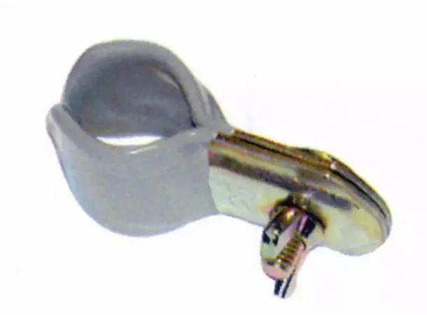 Rørklemme gummiert Ø25-28 mm 2 stk 