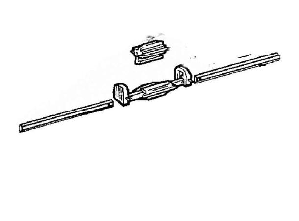 S3/4 vindu reservedelsett lys grå – RAL7035 | Caravan.no