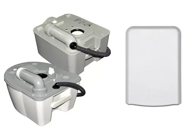 SOG ventilasjonssett type C hvit For Porta Potti & Dometic 970 