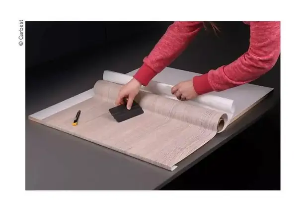 Selvklebende møbelfolie 62x230 cm – svart matt | Caravan.no