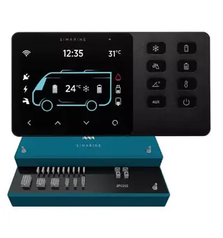 Simarine Caravan Control System Elegant kontrollsystem med app-funksjon