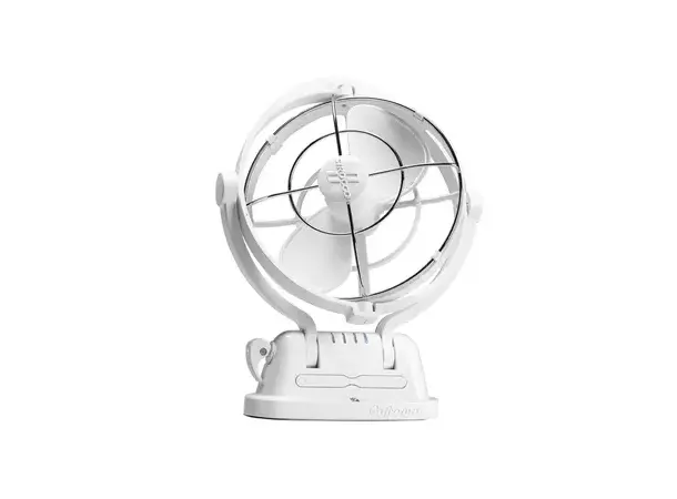 Sirocco II vifte 12/24V – Hvit | Caravan.no