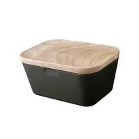 Smørboks Brunner svart 