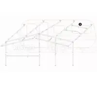 Spennstang Ø22/19 mm i stål 215-300 cm 