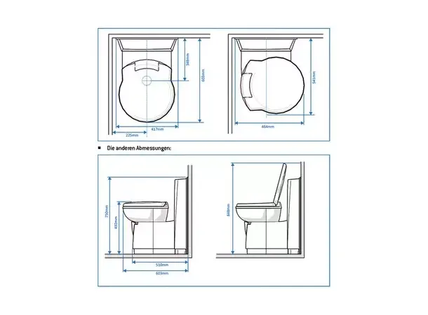 Thetford kassettoalett C262-CWE hvit | Caravan.no