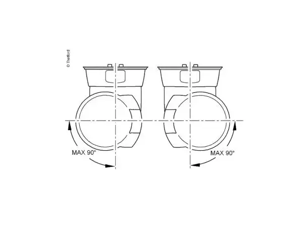 Thetford kassettoalett C262-CWE hvit | Caravan.no