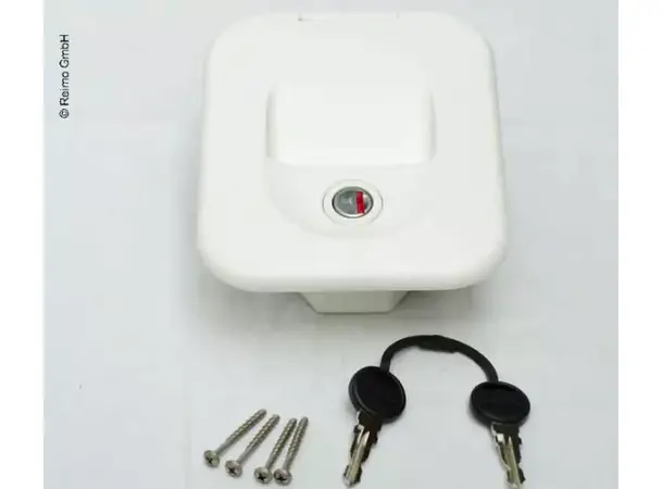 Thetford vannpåfylling med lås hvit | Caravan.no