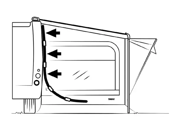 Thule Quickfit/Easylink sideoppsett – 2 stk | Caravan.no