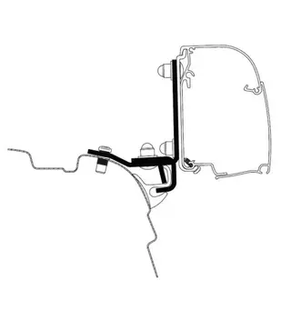 Thule adapter til VW T4 5200/4900