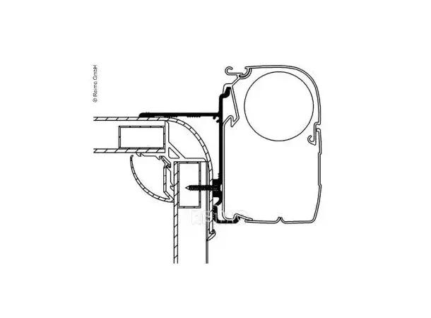 Thule markiseadapter til 4200 400 cm Pilote Explorateur 