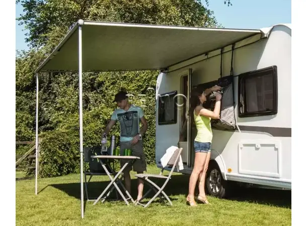 Thule posemarkise 1200 350 cm Saphir blue / Hvit 