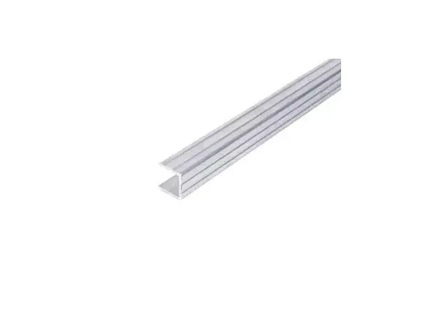 U-profil i aluminium 2 m 
