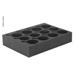 Universal glass- og koppholder Til 12 glass/kopper - samme st&#248;rrelse