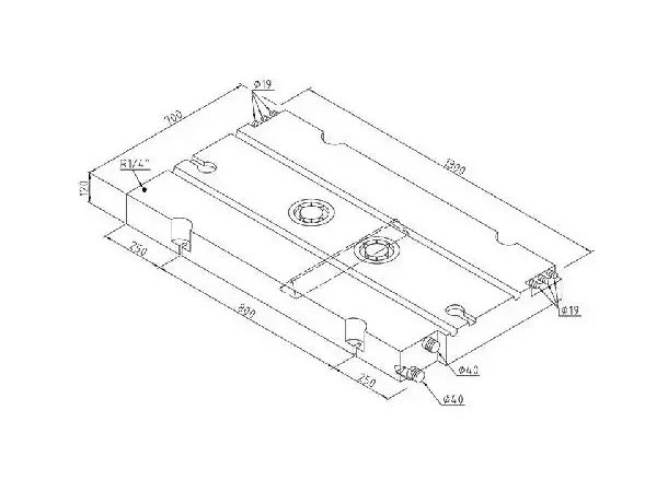 Universal vanntank 110L | Caravan.no