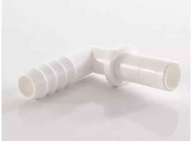 Vinkelkobling 1 stk 12 mm slange til 12 mm rør 