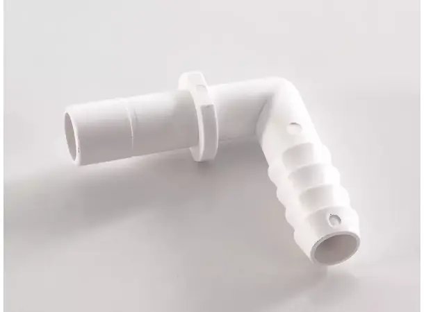 Vinkelkobling 1 stk 12 mm slange til 12 mm rør 
