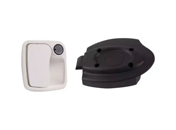 Zadi EURO-Garasjelås hvit | Caravan.no