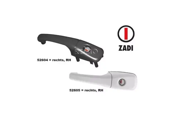 Zadi håndtak utenfor Caravan høyre | Caravan.no