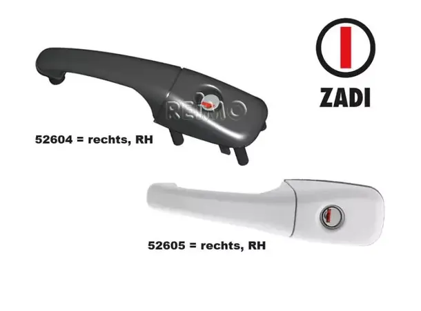 Zadi håndtak utenfor Caravan høyre | Caravan.no