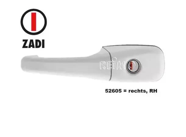 Zadi håndtak utenfor Caravan høyre | Caravan.no