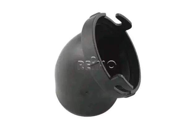 Zadi monteringsrør med tetning svart | Caravan.no