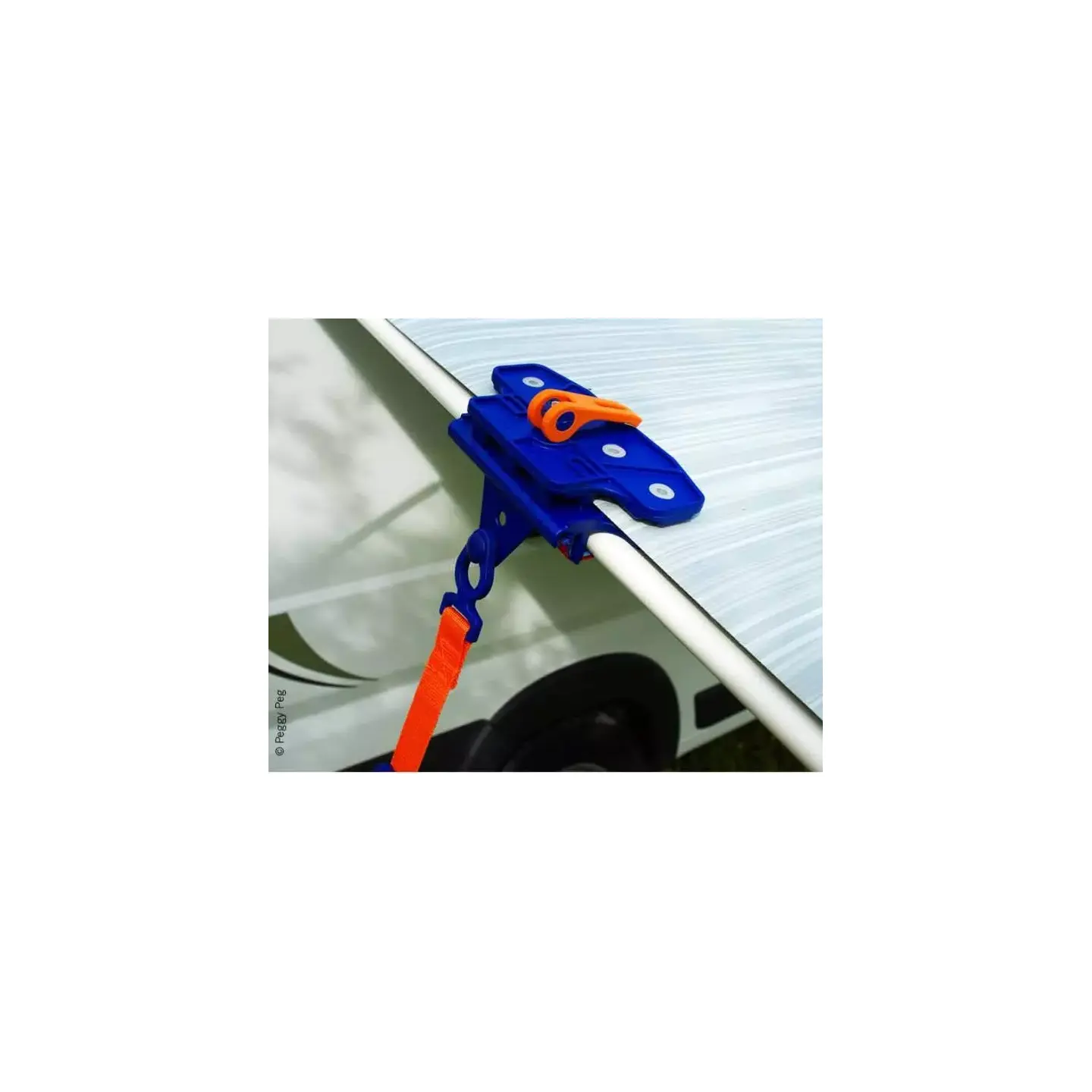 Peggy Peg Fix & Go Antiflap 2 Stk Markiseklemme Som Reduserer Flagrestøy 4