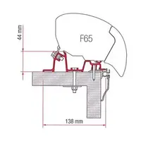 Adapter kit caravan Hobby 2009 98655-921