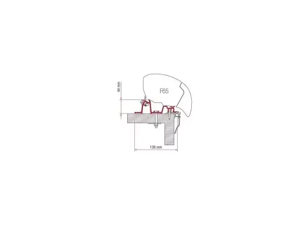 Adapter kit caravan Hobby 2009 98655-921 