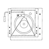 Dreiekonsoll MB Sprinter/Crafter 2006-2016 modeller førersetet
