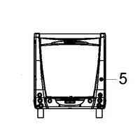 Hjørnesøyle B høyre HT.2306 B249 REP.1 226395S