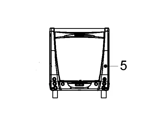 Hjørnesøyle B høyre HT.2306 B249 REP.1 226395S 