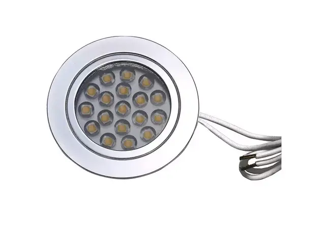 Innfelt spot 1,2W 18SME LED forkrommet | Caravan.no