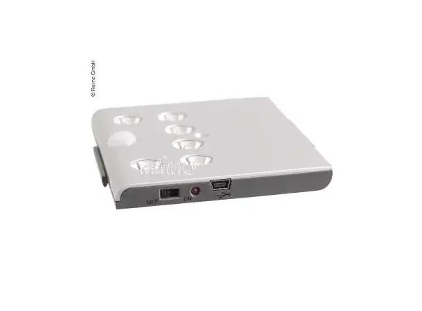 Led batteri-lampe 0,5W med sensor L102xB85xH10 mm 