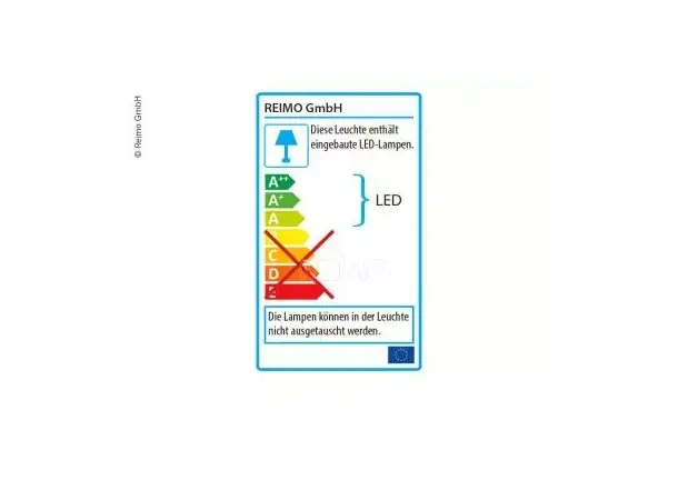 Led batteri-lampe 0,5W med sensor L102xB85xH10 mm 