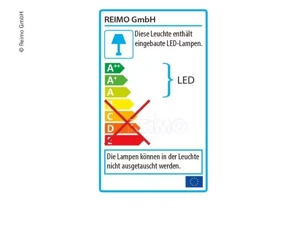 Led batteri-lampe 0,5W med sensor L102xB85xH10 mm 