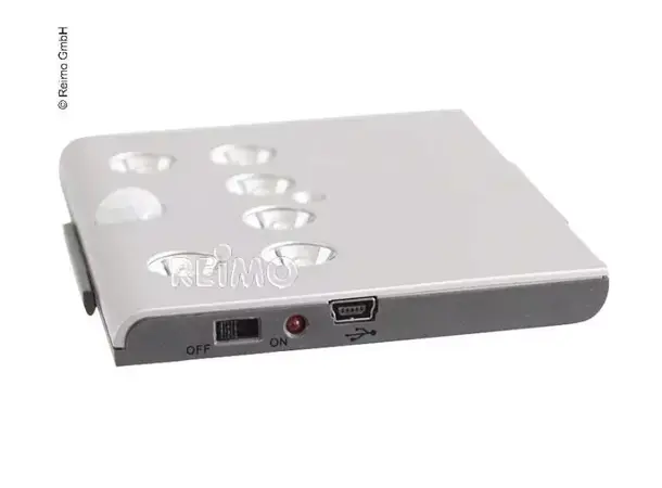 Led batteri-lampe 0,5W med sensor L102xB85xH10 mm 