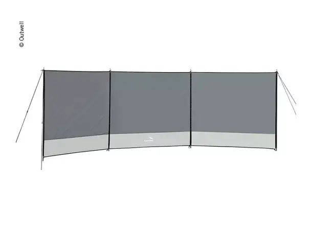 Levegg 500x140 cm grå 