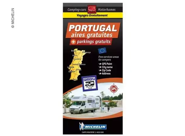Michelin parkeringskart Gratis parkeringsplasser i Portugal 