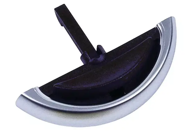 Møbelhåndtak sølv/svart | Caravan.no